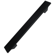 PIRAMID Door Pull Handle - 400mm - Blac