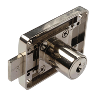 FLEX Adjustable Rim Lock - Nickel Plate