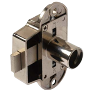 Espagnolette Lock Housing - Nickel Plat