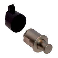 MINI MOBY Push Knob Lock - ABS-Plastic