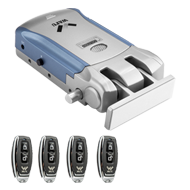 Keyless Smart Remote Lock - Silver Fini
