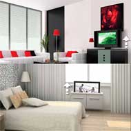 Electric Flat TV Lift with remote - han