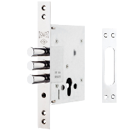 3 Bolt Heavy Dead Lock - 60mm - Stainle