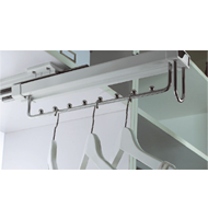 Soft Closing Top-Install Hanging Rack -