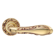 LIBERTY Lever Handle on Decorative Rose