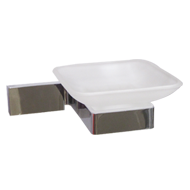 Soap Dish - Chrome Plated Finish
