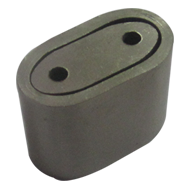 Oval Conceal Socket - Stainless Steel F