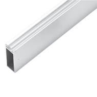 Wardrobe Tube aluminium - 1200mm - 10X3