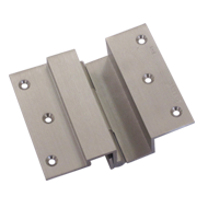 Brass Overlay Door Hinge - Full - Stain