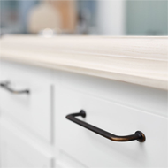 U-Turn Cabinet Handle - 160mm - Antique