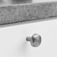 AUTUMN Cabinet Knob - 36mm - Inox Look