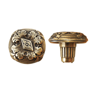 Cabinet Knob - Antique Bronze Finish