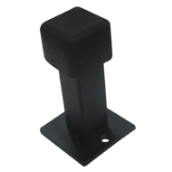 Square Door Stopper - Black Matt Finish