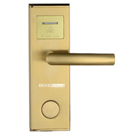 RF Card Hotel Lock - right - PVD Gold F