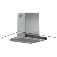 Island Glass Hood - 90 cm - Stainless s
