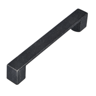 Cabinet Handle - 161mm - Tumbled iron e