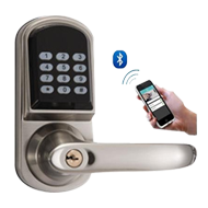 Bluetooth Door Lock - Satin Nickel