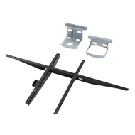 Desk Wall Bracket - Silver Finish