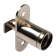 Push Turn Lock Housing - Right - Nickel