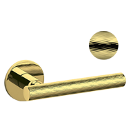 ATENA PANIER Door Handle - Brass - Brig