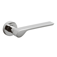 ALA Door Handle - Brass - Bright Bio Ch