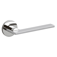 OPEN Door Handle  - Brass - Matt Chrome