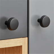 AUTUMN Cabinet Knob - 36mm - Matt Black