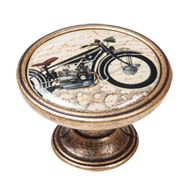 Motor Bike Cabinet Knob