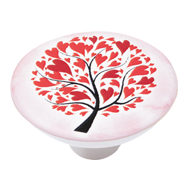 Beautiful Red Tree Furniture Knob