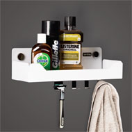 Mini Shelf - Wall mounted shelf - White