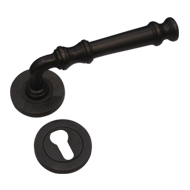 Brass Door Lever Handle - A. Ant (Matt