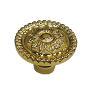Brass Cabinet Knob - POV Finish