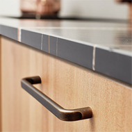 BASE Cabinet Handle - CC 320mm - Antiqu