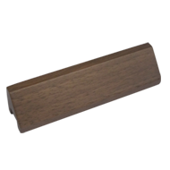 Wooden Cabinet Handle - 4 Inch - Walnut