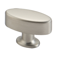 Cabinet Knob - Matt Satin Nic