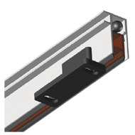 TOP SLIDE Automatic Drop Down Door Seal