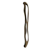 Main Door Handle - Bronze Finish - 470m