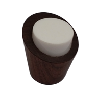 Cabinet knob - Brown and White Colour