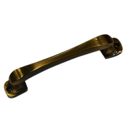 Vish Cabinet Handle - 100mm- Antique Fi