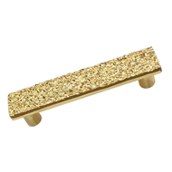 Cabinet Handle - 96mm - Pure Gold Finis