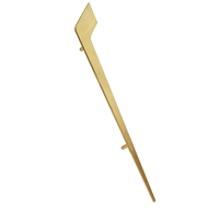 Door Pull Handle - 600mm - Gold Pvd Fin