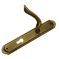 Door Mortise handle on Plate Sofia - Pa