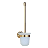 Toilet Brush Set - Gold Finish - AURIC