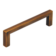 Cabinet Handle - 104mm -  Antique Brass