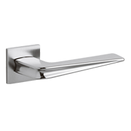 CHEVRON Door Handle With Yale Key Hole 