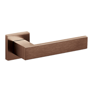 DIANA Door Handle With Yale Key Hole - 