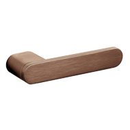 RADIAL Door Handle With Yale Key Hole -