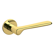 PLUME Door Handle With Yale Key Hole - 
