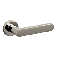 LINK Door Handle - Brass Super Nickel B