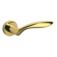 ONDA Door Handle - Brass - Super Gold B